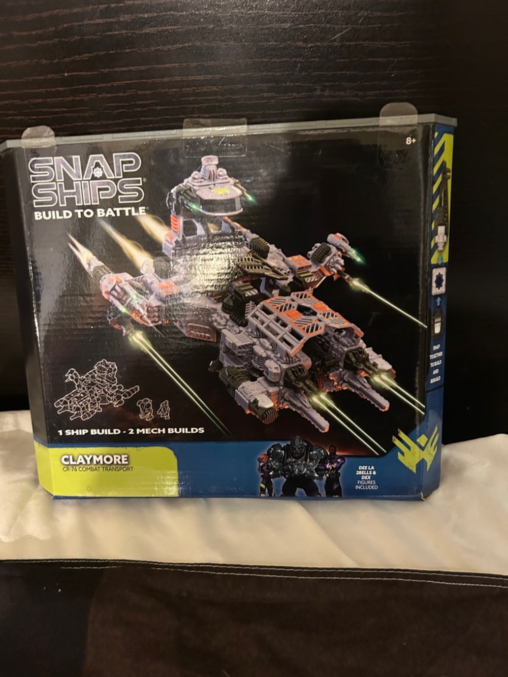 Claymore Build-to-Battle Kids Toy - Gray and Orange